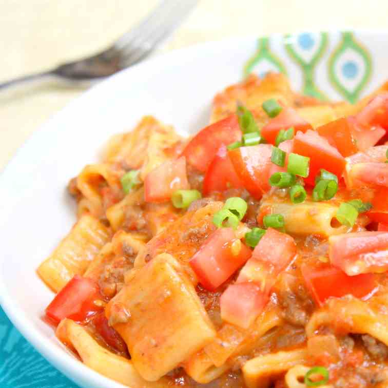 One-Pot Cheeseburger Casserole