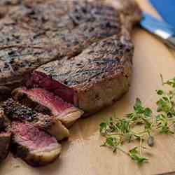 Porcini Mushroom Rubbed Rump Steak