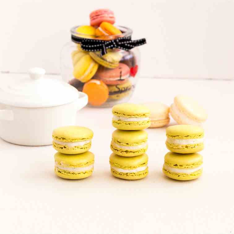 Matcha Macarons aka Green Tea French
