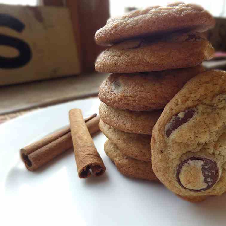 Mexican Chocolate Chip Cookies