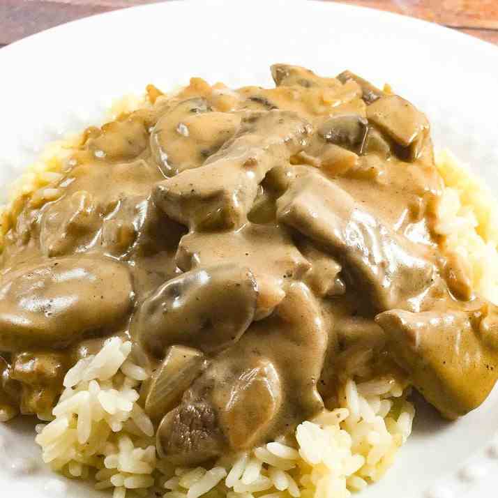 Classic Beef Stroganoff