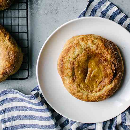 Pumpkin Cream Cheese Brioche