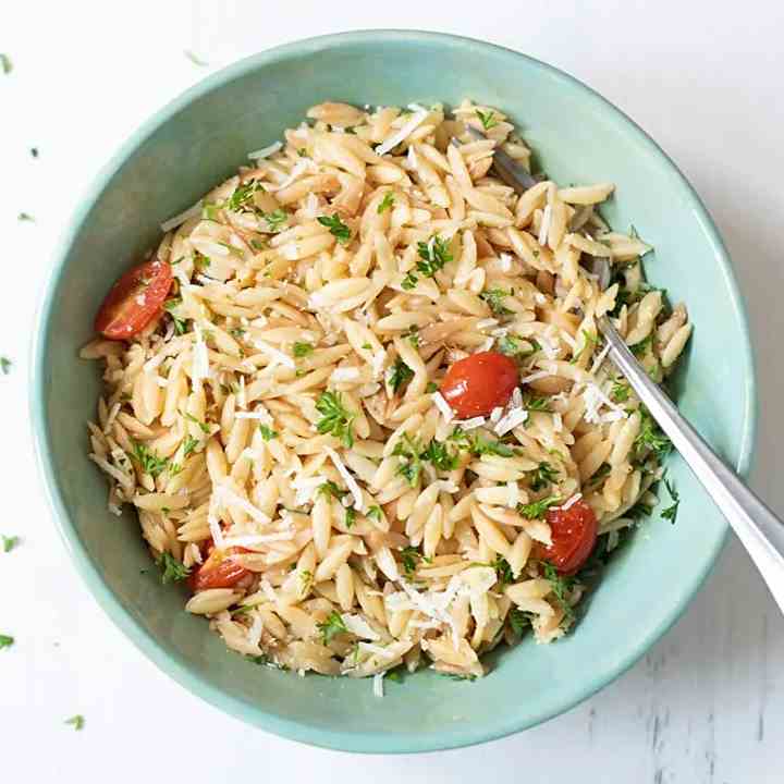 Lemon Parmesan Orzo