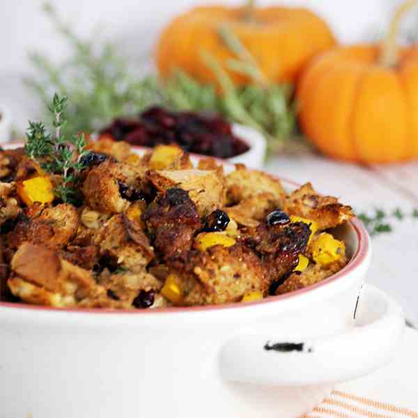 Roasted Pumpkin Stuffing