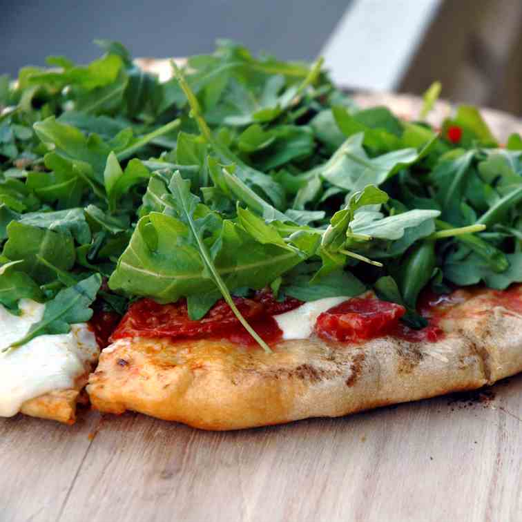 Grilled Pizza