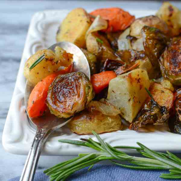 roasted winter vegetables