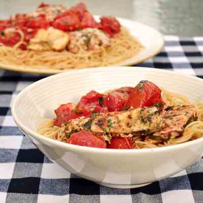 Bruschetta Chicken Pasta