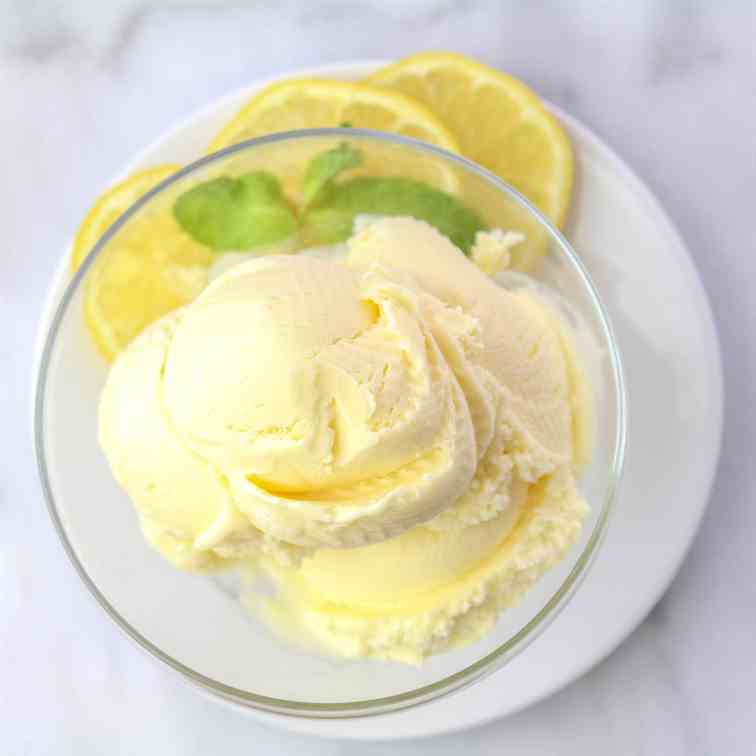 Lemon Ice Cream