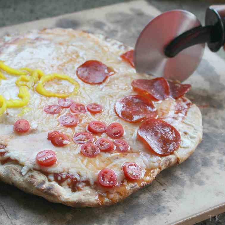 Easy Homemade Grilled Pizza