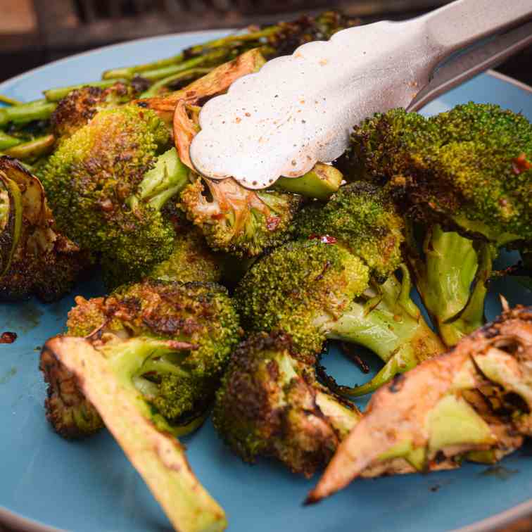 How to Grill Broccoli