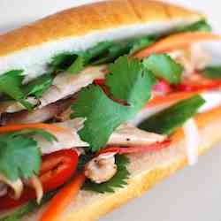 Vietnamese Roasted Chicken Sandwich