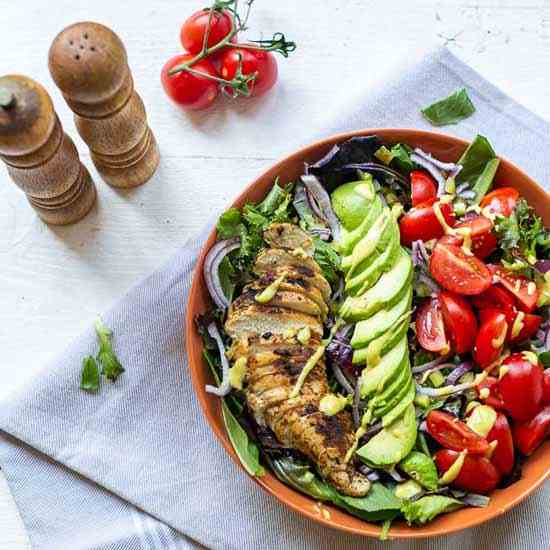 Taco chicken salad