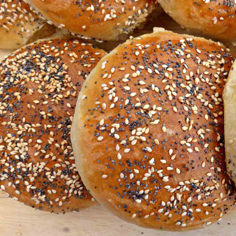Soft Brioche Burger Buns