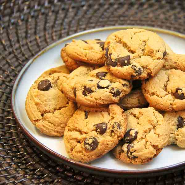 Peanut Butter Chocolate Chip Cookies