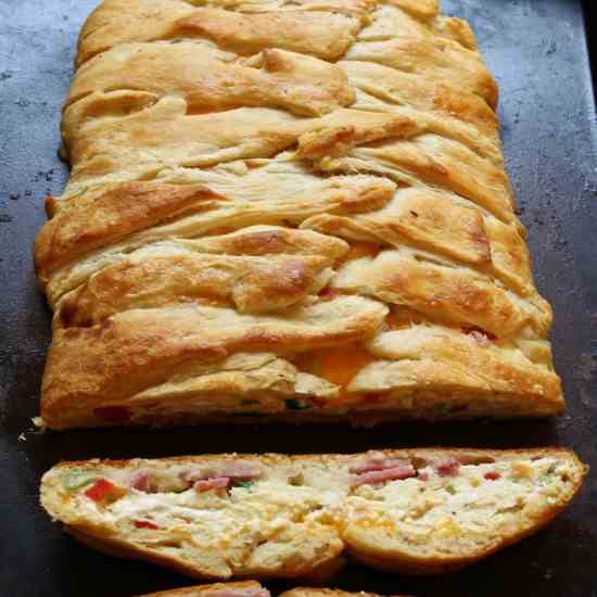 Savory Breakfast Braid