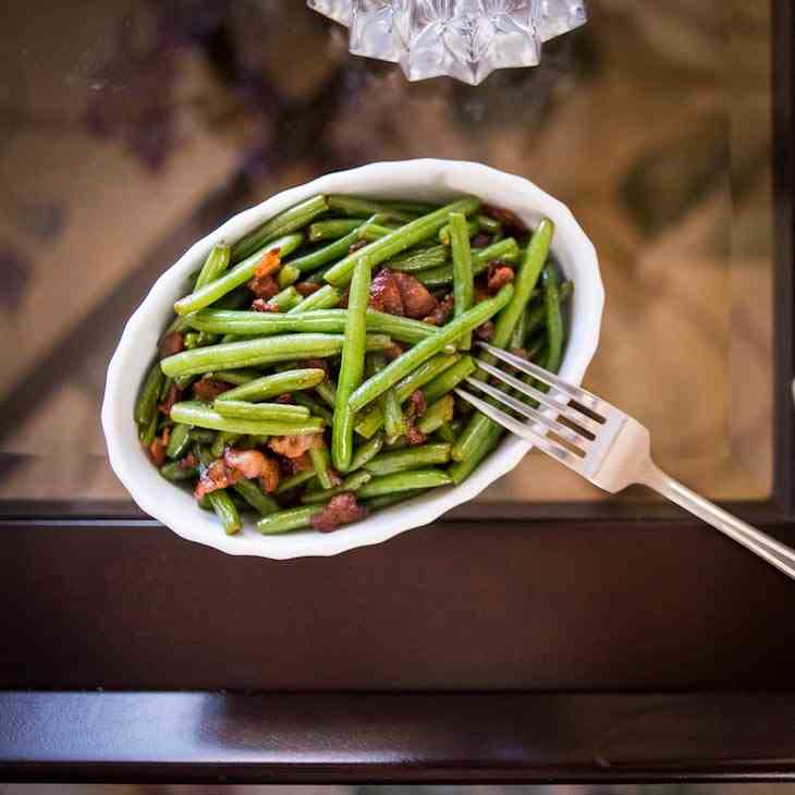 Keto Bacon Green Beans Recipe