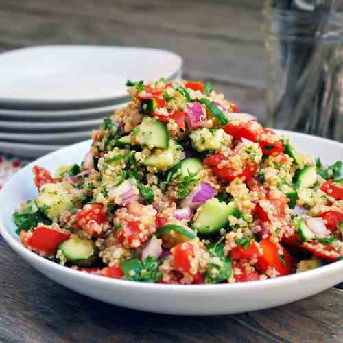 Quinoa Shirazi Salad