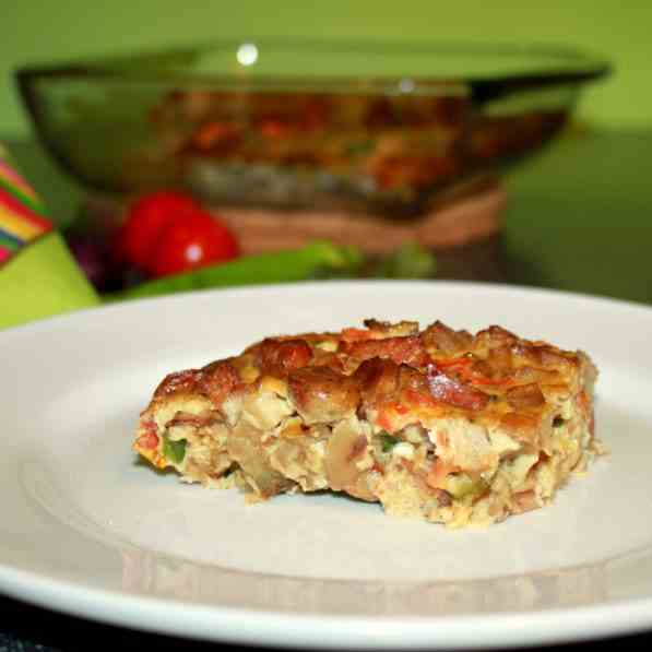 Sausage Vegetable Frittata