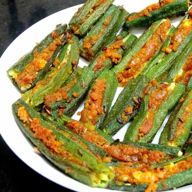 Bharwan Bhindi Recipe