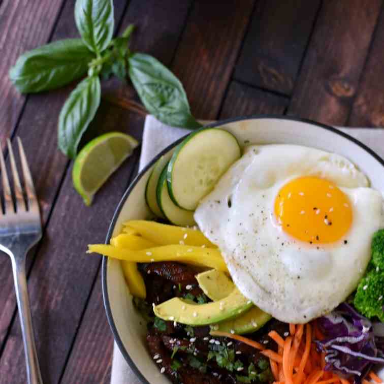 30 Minute Korean Bulgogi Beef Bowls