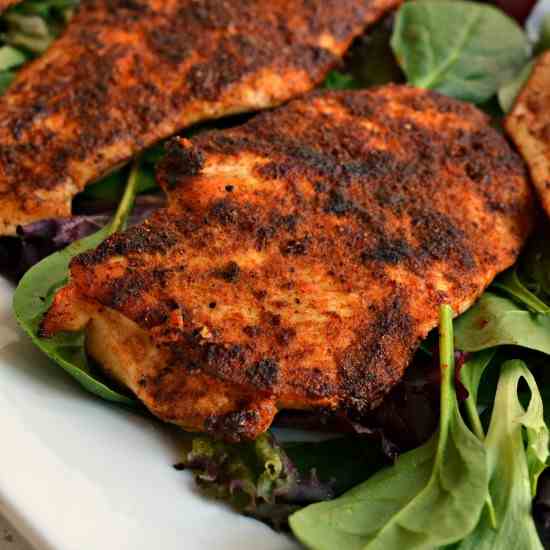 Easy Blackened Chicken