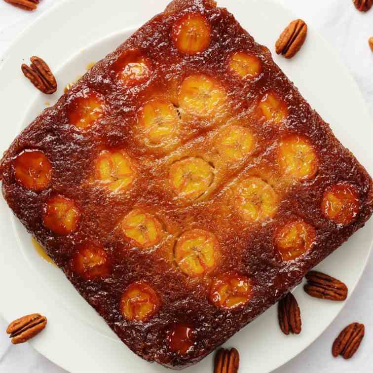 Banana Upside Down Cake