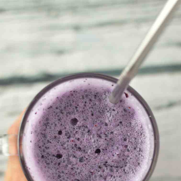 Blueberry Milkshake