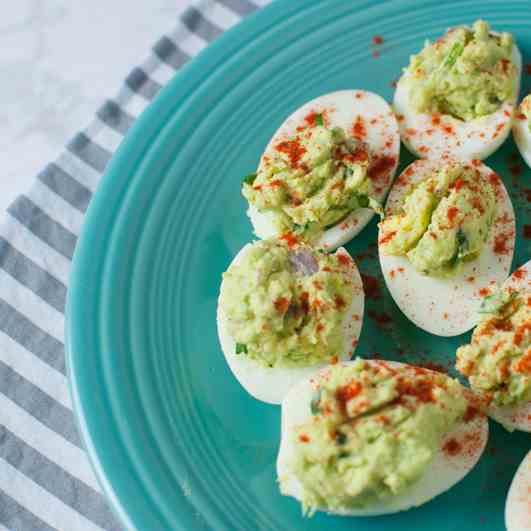 Southwestern Deviled Eggs 