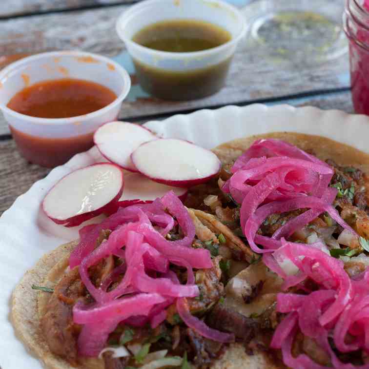 Pickled Onions with Lime Juice