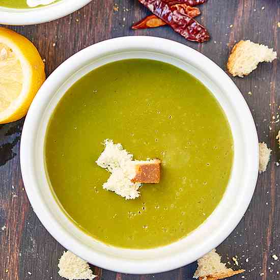 Vegan Spinach Potato Soup