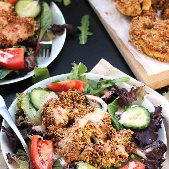 Crispy Baked Cauliflower Steaks