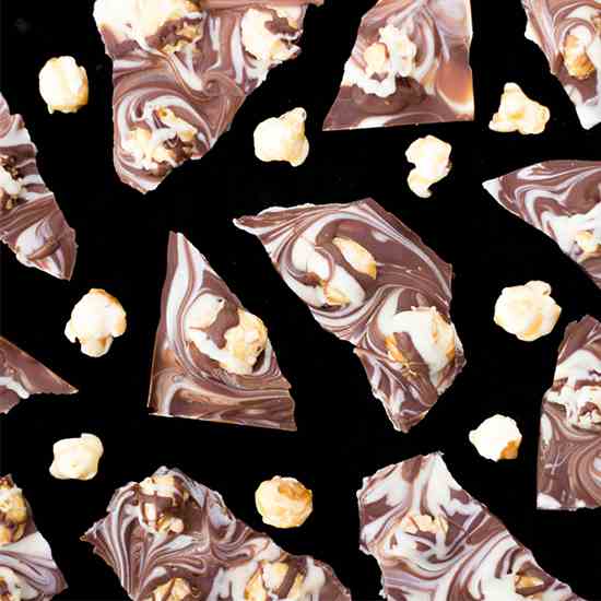 Toffee Popcorn Bark