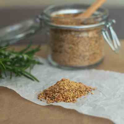 Homemade vegetable stock powder