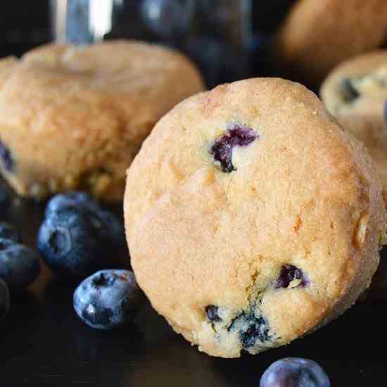Buttery Blueberry Muffins