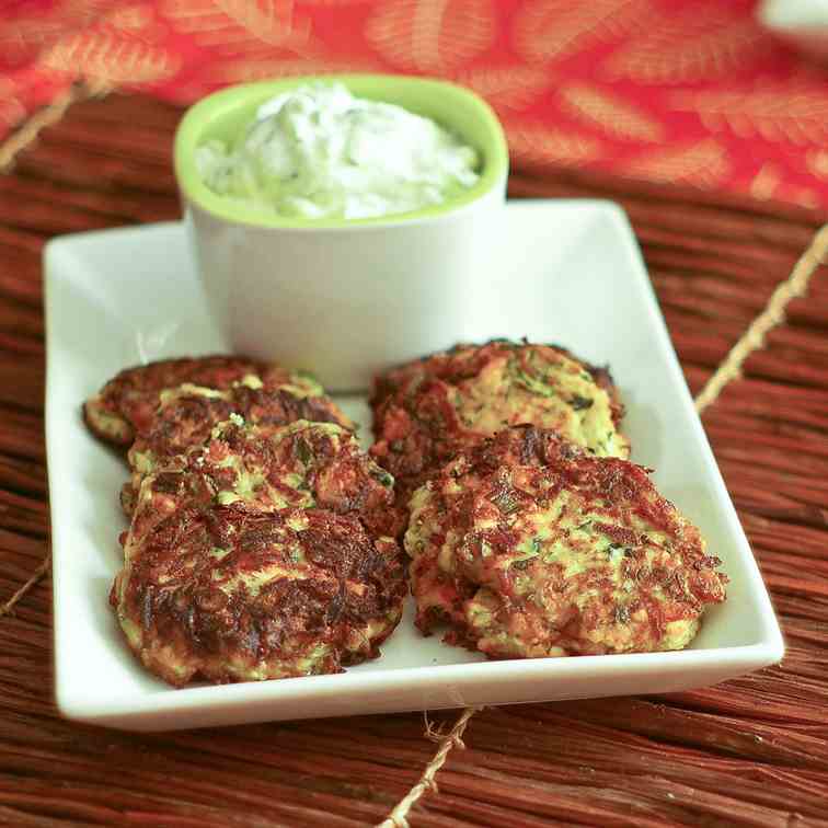 Greek Zucchini Fritters