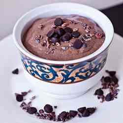 Creamy Vegan Carob Pudding