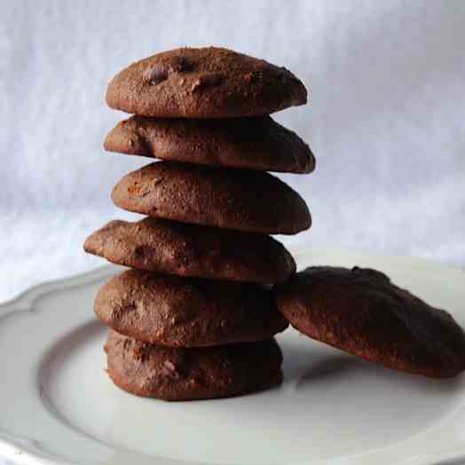 Chewy Chocolate, Chocolate Chip Cookies