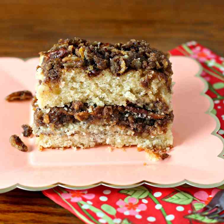 Cinnamon Streusel Coffee Cake