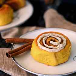 Sweet Potato Cinnamon Buns 