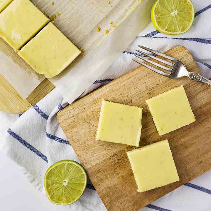 Creamy Lime Bars