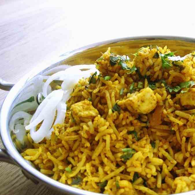 Paneer Biryani Recipe