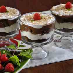 Mini Brownie Trifles