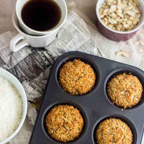 Coconut Almond Muffins