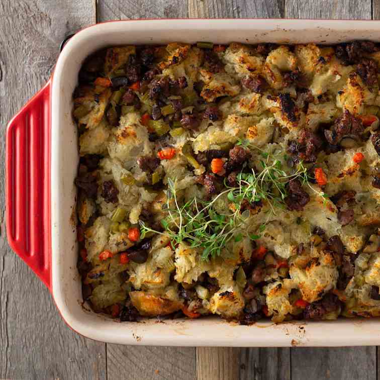 Sausage Chestnut Stuffing