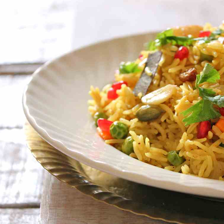 Mediterranean Brown Rice Pilaf