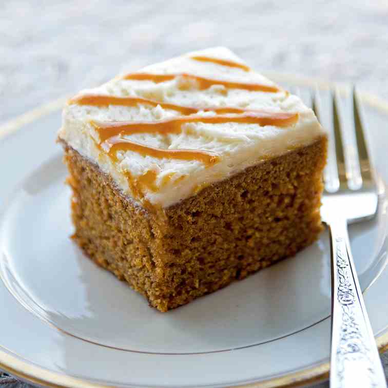 Pumpkin Spice Beer Cake