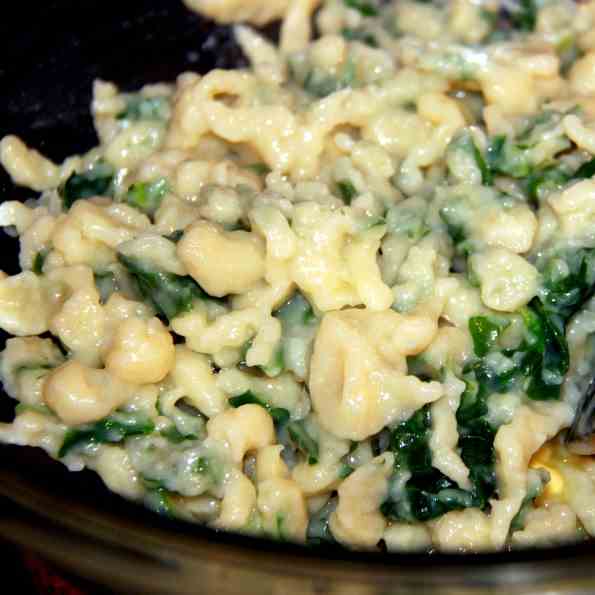 Spinach Spaetzli