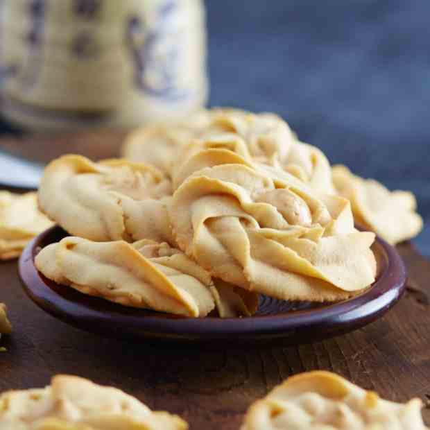 peanut butter shortbread cookies