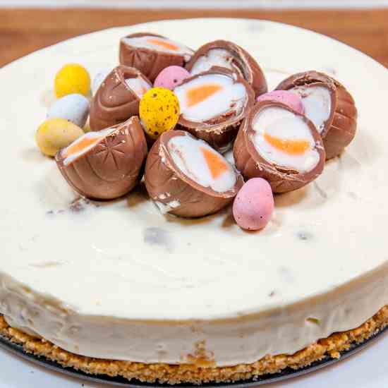Cream Egg Cheesecake