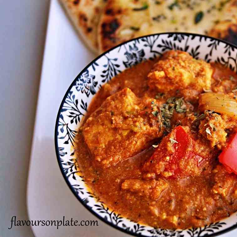 Paneer tikka masala